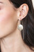 Sterling silver drop earrings, 'Lunar Minimalism' - Sterling Silver Drop Earrings with a Brushed-Satin Finish