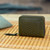 Leather coin purse, 'Olive Abundance' - Basketweave Zippered 100% Leather Coin Purse in Olive Hues