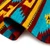 Wool table runner, 'Banquet in Thunder' - Woven Fringed 100% Wool Table Runner in Yellow and Blue Hues