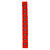 Wool table runner, 'Jewels of Scarlet' - Handwoven Diamond-Patterned Scarlet 100% Wool Table Runner