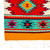 Wool table runner, 'The Heritage Jewels' - Folk Art-Themed Handwoven Patterned 100% Wool Table Runner
