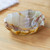 Marble catchall, 'Green Seashell' - Seashell-Themed Hand-Carved Natural Marble Catchall (image 2) thumbail