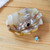 Marble catchall, 'Green Seashell' - Seashell-Themed Hand-Carved Natural Marble Catchall (image 2b) thumbail