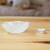 Marble catchall, 'White Clover' - White Hand-Carved Natural Marble Six-Leaf Clover Catchall (image 2f) thumbail