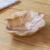 Marble catchall, 'Grey Shell' - Grey Marble Shell Catchall Jewelry Holder and Trinket Dish (image 2) thumbail