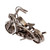 Upcycled metal sculpture, 'Fiery World' - Eco-Friendly Upcycled Metal Motorbike Sculpture from Mexico (image 2e) thumbail