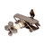 Upcycled metal sculpture, 'Nouveau Voyage' - Artisan-Made Upcycled Plane Metal Sculpture from Mexico (image 2e) thumbail