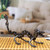 Upcycled metal sculpture, 'Wise Chances' - Dragon-Themed Upcycled Metal Sculpture in an Oxidized Finish (image 2) thumbail
