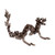 Upcycled metal sculpture, 'Wise Chances' - Dragon-Themed Upcycled Metal Sculpture in an Oxidized Finish (image 2d) thumbail
