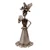 Upcycled metal sculpture, 'Catrina at Evening' - Traditional Day of the Dead Catrina Upcycled Metal Sculpture thumbail