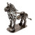 Recycled metal sculpture, 'Sublime Lion' - Lion-Themed Eco-Friendly Modern Recycled Metal Sculpture thumbail