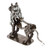 Recycled metal sculpture, 'Sublime Lion' - Lion-Themed Eco-Friendly Modern Recycled Metal Sculpture (image 2d) thumbail