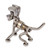 Recycled metal figurine, 'Rustic Dog' - Modern Whimsical Eco-Friendly Recycled Metal Dog Figurine (image 2c) thumbail
