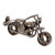 Recycled metal figurine, 'Classic Motorbike' - Motorcycle-Shaped Recycled Metal Figurine from Mexico thumbail