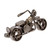 Recycled metal figurine, 'Classic Motorbike' - Motorcycle-Shaped Recycled Metal Figurine from Mexico (image 2d) thumbail