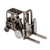 Recycled metal figurine, 'Charming Forklift' - Eco-Friendly Recycled Metal Forklift Figurine from Mexico thumbail