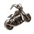 Recycled metal sculpture, 'Vintage Motorbike' - Motorcycle-Themed Eco-Friendly Recycled Metal Sculpture (image 2b) thumbail