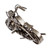 Recycled metal sculpture, 'Vintage Motorbike' - Motorcycle-Themed Eco-Friendly Recycled Metal Sculpture (image 2d) thumbail