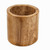 Marble pencil holder, 'Professional Earth' - Minimalist-Inspired Hand-Carved Brown Marble Pencil Holder (image 2b) thumbail