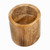 Marble pencil holder, 'Professional Earth' - Minimalist-Inspired Hand-Carved Brown Marble Pencil Holder (image 2c) thumbail