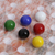 Marble and onyx Chinese checkers, 'Colorful Contrast' - Hand Crafted Marble Chinese Checker Game Set (image 2d) thumbail