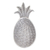 Löffelablage aus Aluminium, 'Ananas - Fair Trade Aluminium Löffel Rest Küche Accessoire