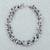 Pearl beaded necklace, 'Taxco Rain' - Pearl beaded necklace (image 2) thumbail