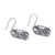 Sterling silver dangle earrings, 'Sacred Heart' - Sterling silver dangle earrings (image 2d) thumbail