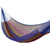 Hammock, 'Rainbow Seascape' (double) - Hand Made Patterned Blue and Bright Mayan Hammock (Double) (image 2a) thumbail