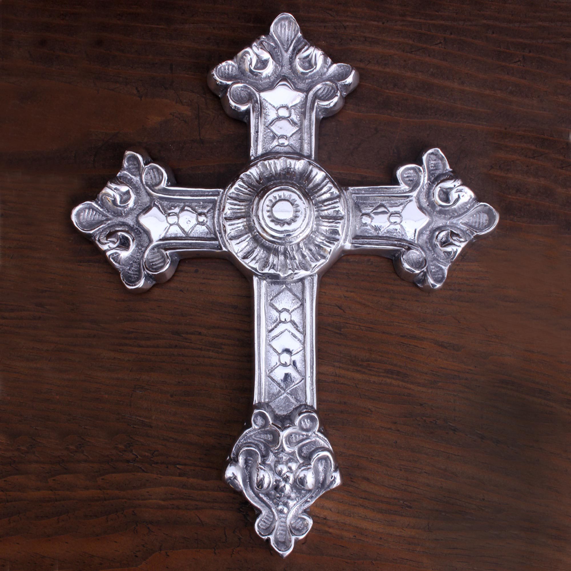 Aluminum cross Imperial NOVICA