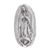Aluminum wall ornament, 'Our Lady of Guadalupe' - Aluminum wall ornament (image 2a) thumbail