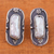 Pearl dangle earrings, 'Elongated Pearl' - Pearl dangle earrings (image 2b) thumbail