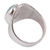 Sterling silver ring, 'Blue Moon' - Sterling silver ring (image 2e) thumbail