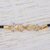 Gold plated pendant bracelet, 'Rain Frogs' - Gold plated bracelet (image 2c) thumbail