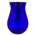 Blown glass pitcher, 'Pure Cobalt' - Blue Handcrafted Handblown Recycled Glass Pitcher (image 2g) thumbail