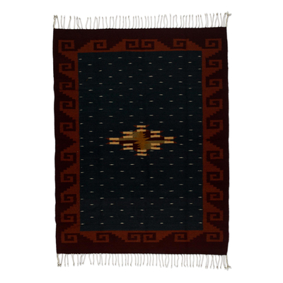 Zapotec Wool Area Rug (4x6)