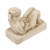 Ceramic figurine, 'Chac Mool' - Toltec Maya Archaeological Ceramic Sculpture from Mexico (image 2b) thumbail