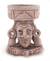 Ceramic figurine, 'Aztec Fire God' - Mexico Handcrafted Archaeological Deity Ceramic Sculpture