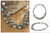 Labradorite strand necklace, 'Mars and Venus' - Hand Made Beaded Labradorite Necklace thumbail