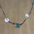 Jade beaded necklace, 'Harmonious Life' - Beaded Jade Necklace (image 2) thumbail
