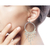 Pearl chandelier earrings, 'Harmony of White' - Handmade Pearl Chandelier Earrings (image 2j) thumbail