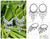 Cultured pearl chandelier earrings, 'Harmony of Black' - Black Cultured Pearl Chandelier Earrings thumbail
