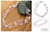 Halskette aus Perlen und Rosenquarzsträngen - Halskette aus Rosenquarz und Perlen