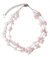 Pearl and rose quartz strand necklace, 'Natural Spectacular' - Rose Quartz and Pearl Beaded Necklace