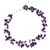 Pearl and amethyst strand necklace, 'Natural Spectacular' - Beaded Amethyst Necklace (image 2b) thumbail