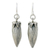Silver dangle earrings, 'Forbidden Fruit' - Silver 950 Fruit dangle earrings