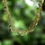 Pearl and peridot torsade necklace, 'River of Green' - Peridot and Pearl Torsade Necklace (image p107818) thumbail