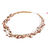 Pearl and carnelian torsade necklace, 'River of Gold' - Carnelian and Pearl Torsade Necklace (image 2d) thumbail