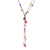 Carnelian and garnet beaded necklace, 'Gem Rave' - Carnelian and Garnet Necklace (image 2a) thumbail