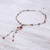 Carnelian and garnet beaded necklace, 'Gem Rave' - Carnelian and Garnet Necklace (image 2c) thumbail
